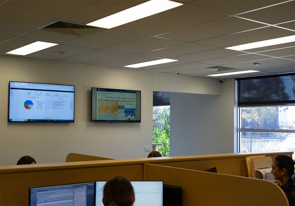 Protection Pacific Security Melbourne Office area