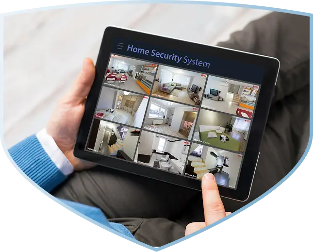 cctv installation viewing on iPad